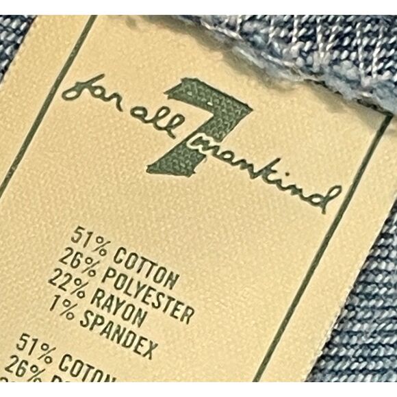 ~ 7 For All Mankind 2T Jean Jacket Kids Hood Layered Snaps Long Sleeve *FLAW - Picture 13 of 14